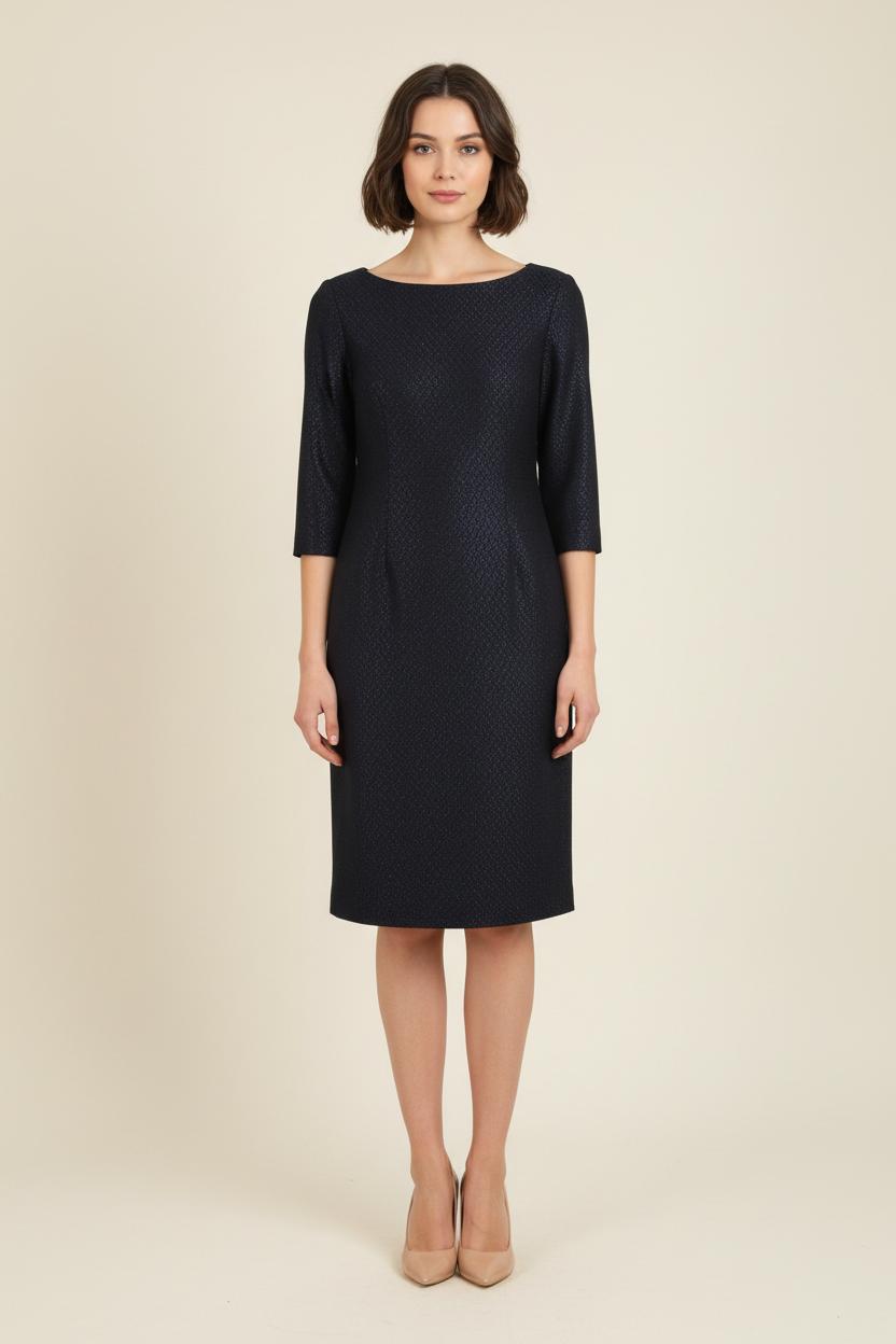 Robe Droite Bleue - Taille S/36