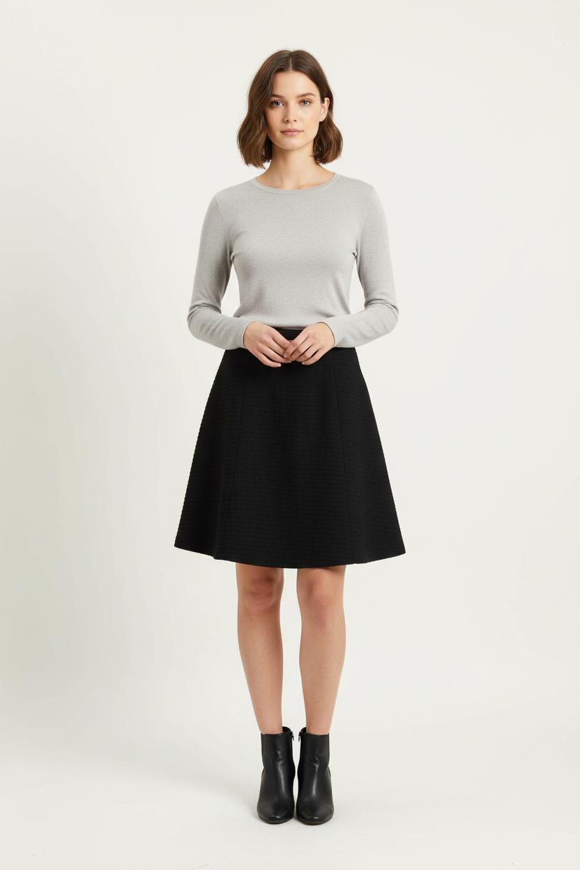 Jupe Évasée Noire - Taille M/38