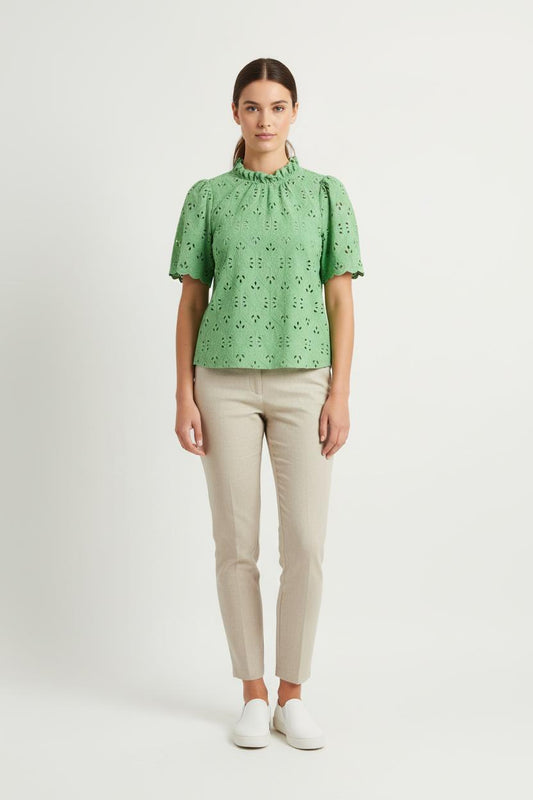 Blouse Verte - Taille XS/34