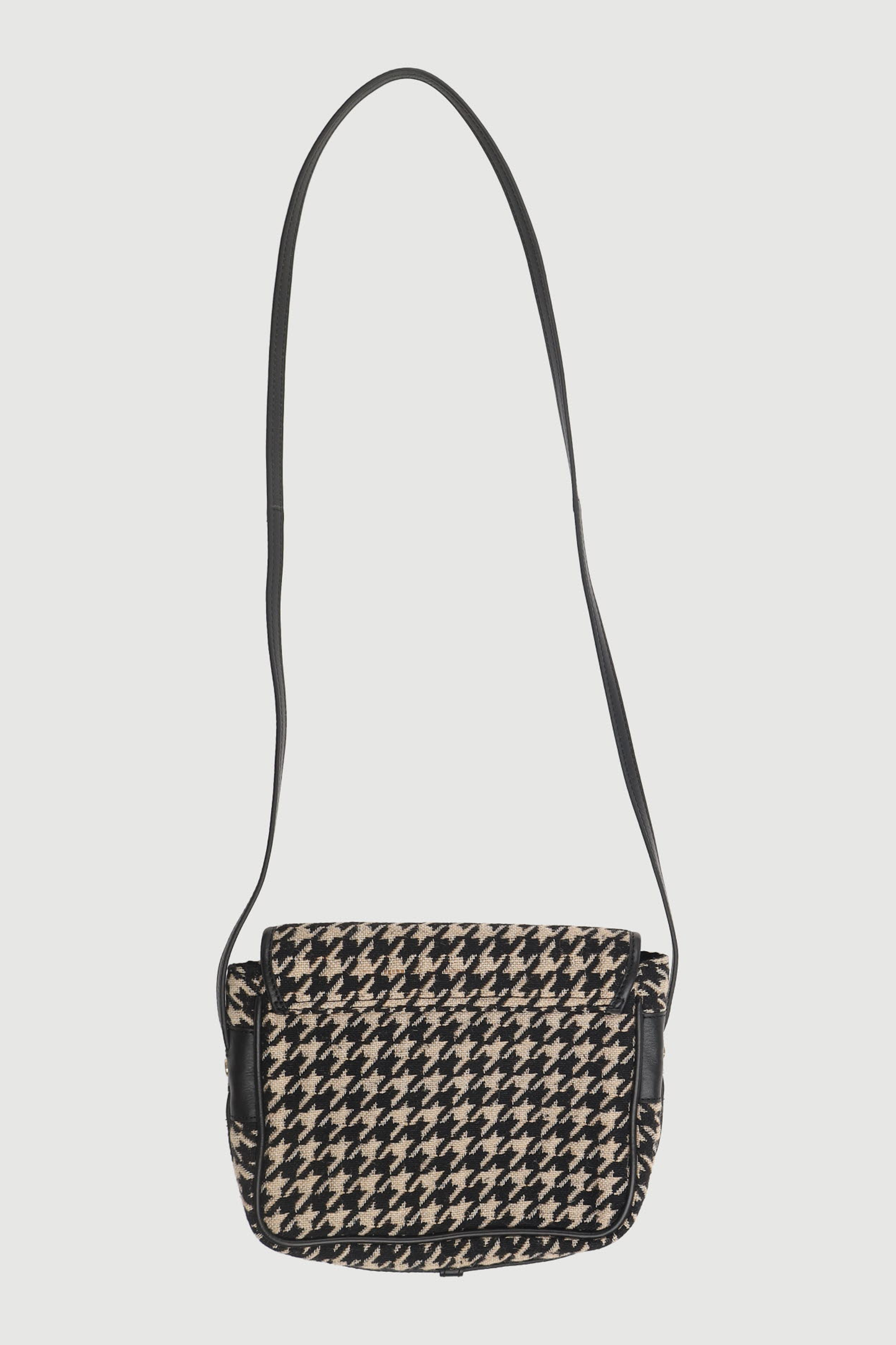 Sac Bandoulière Noir et Beige