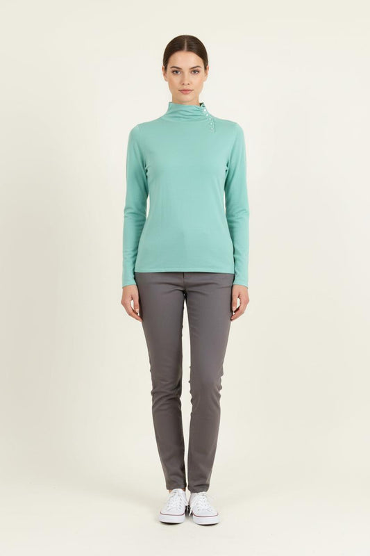 Sous-pull Vert - Taille S/36