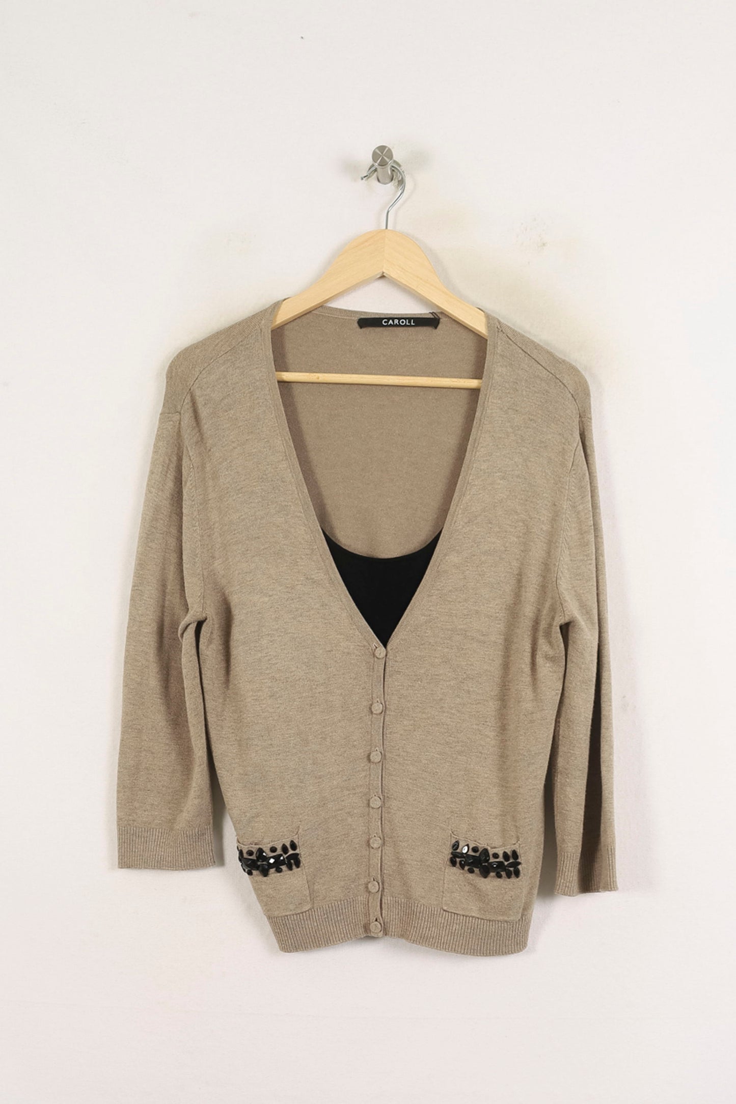 Cardigan Beige - Taille XXL/44