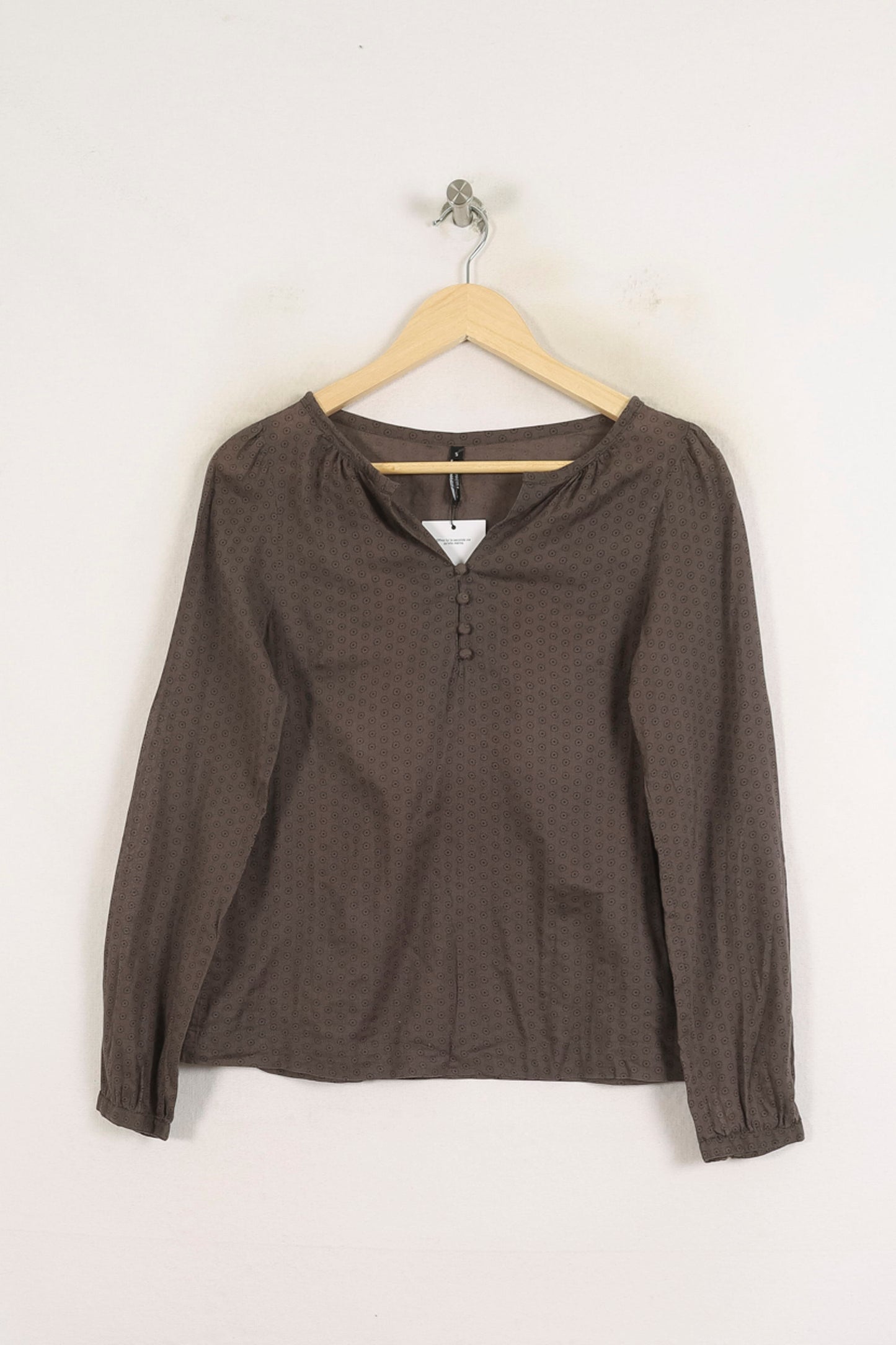 Blouse Marron - Taille S/36