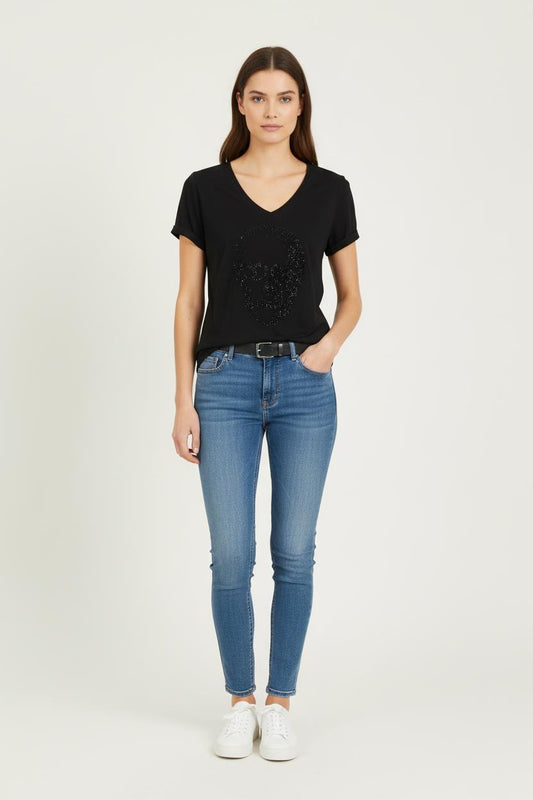 Tee-shirt Noir - Taille S/36