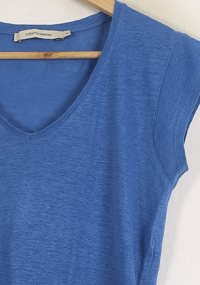 Tee-shirt Bleu - Taille S/36