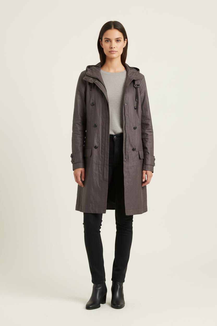 Trench Gris - Taille S/36