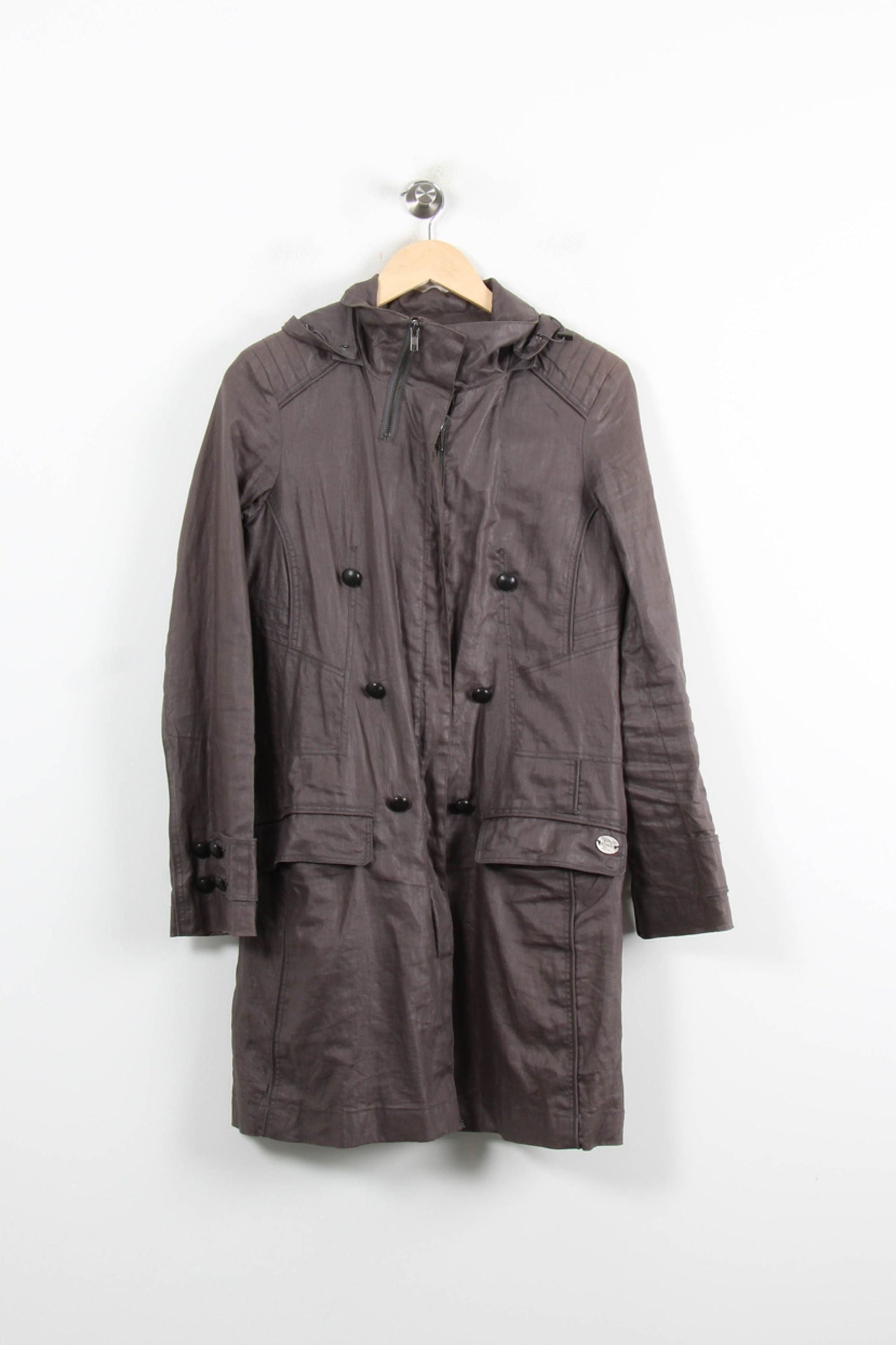 Trench Gris - Taille S/36