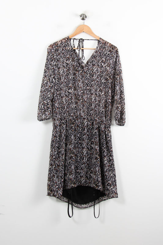 Robe Courte Multicolore - Taille XL/42