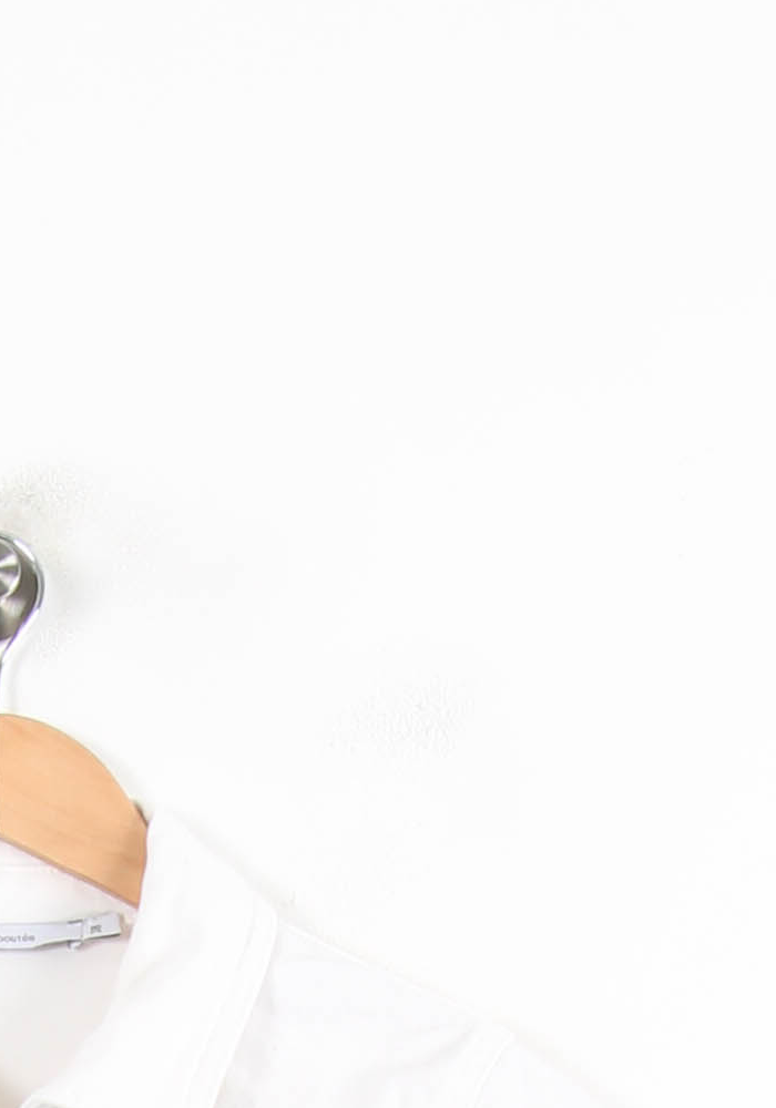 Veste et Jean Blanche - Taille M/38