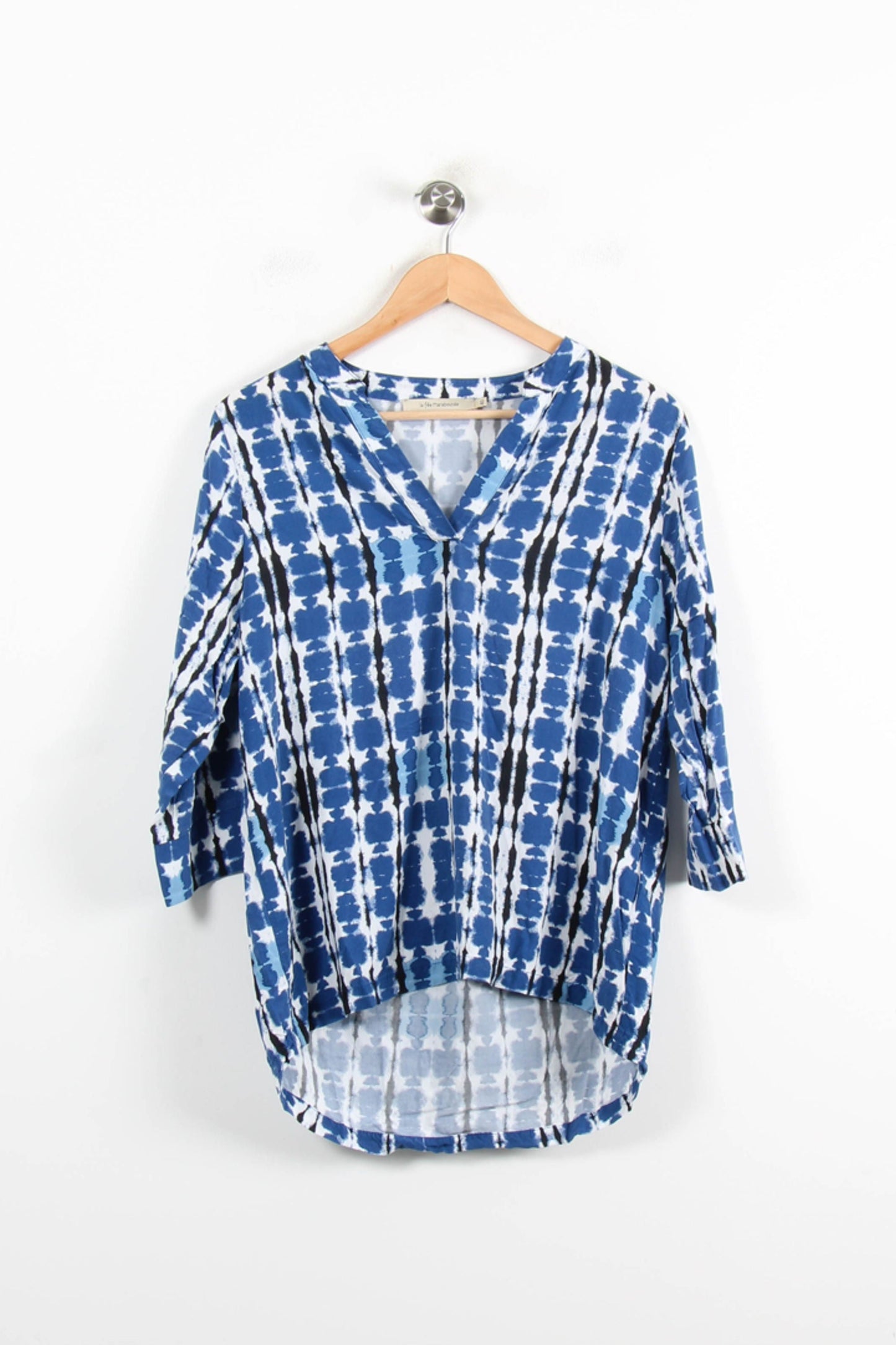 Tunique Bleue et Blanche - Taille L/40