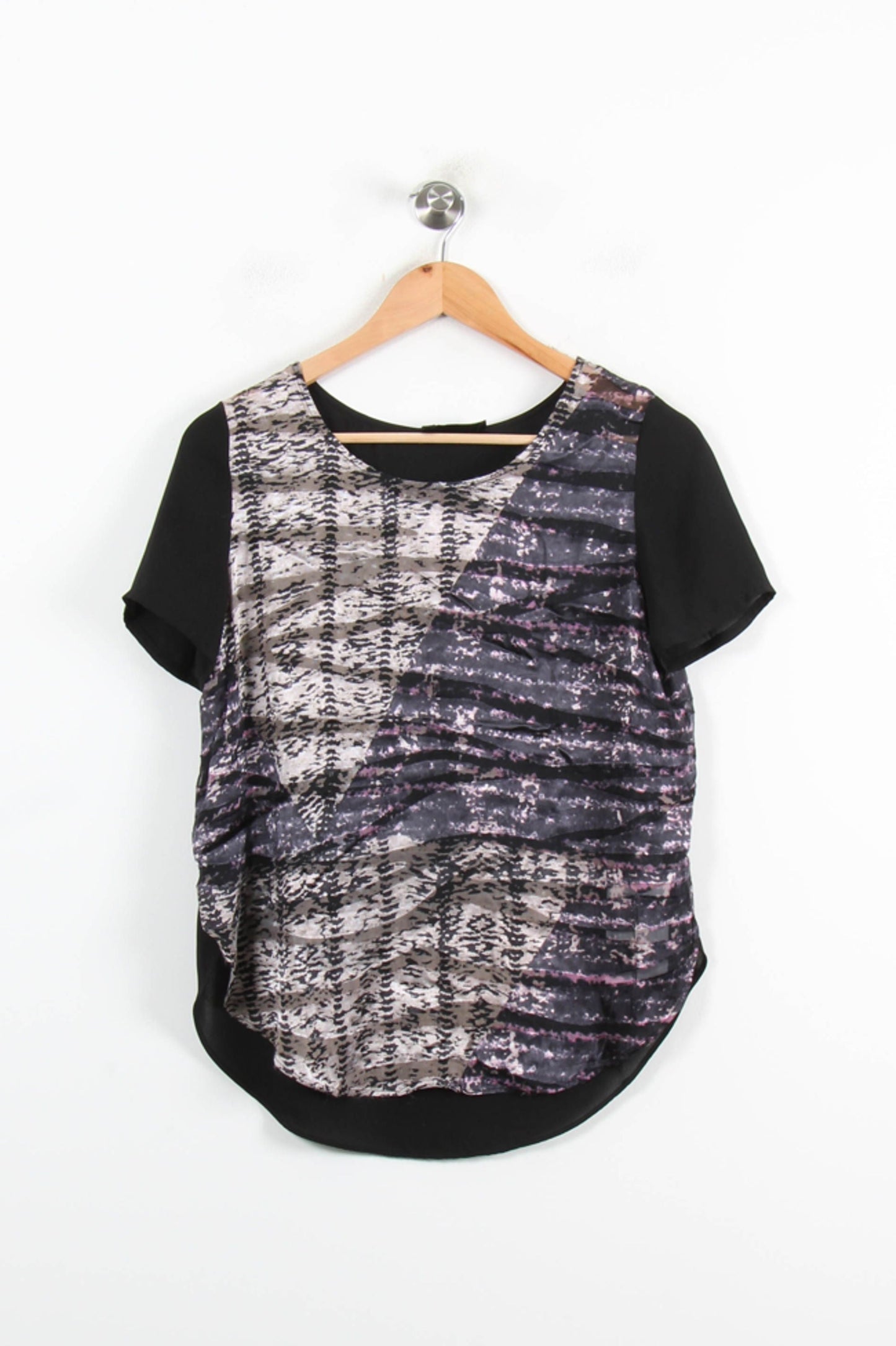 Tee-shirt Noir et Gris - Taille S/36
