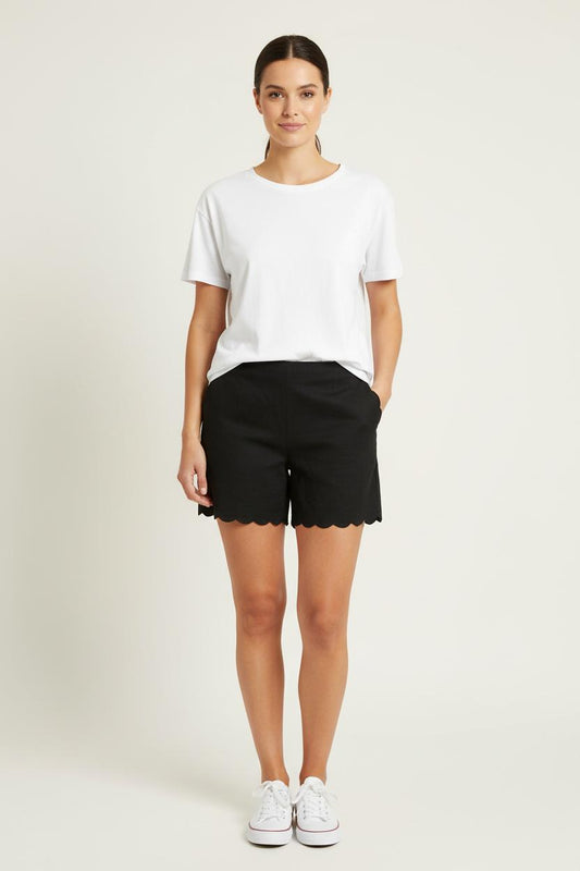 Noir court - Taille S/36