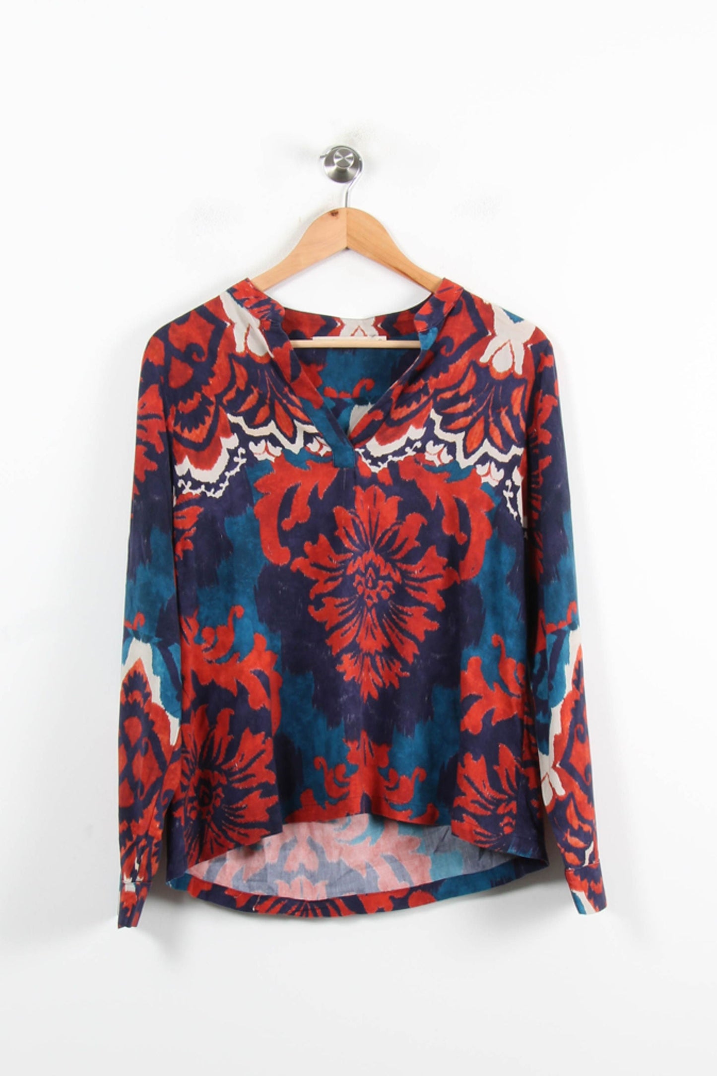 Blouse Rouge et Bleu - Taille L/40