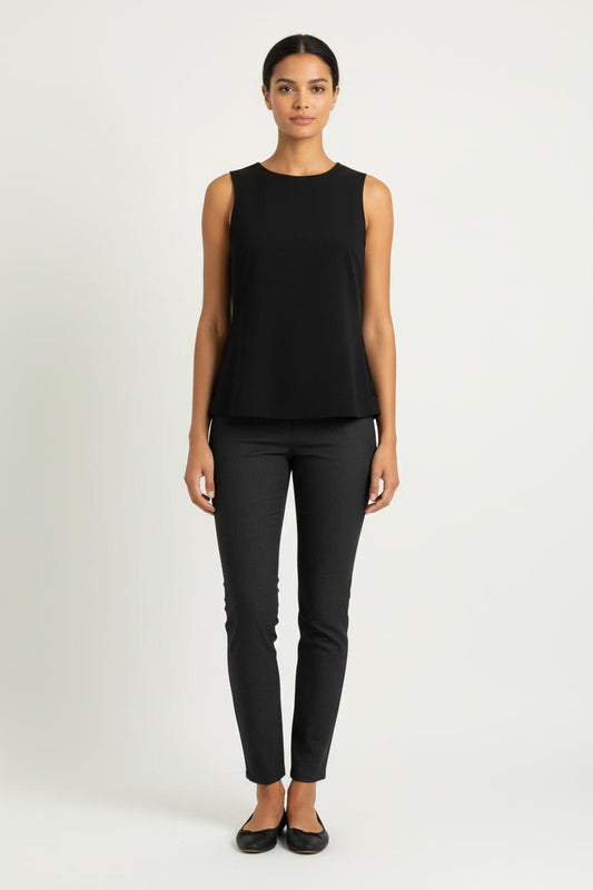 Top Sans Manches Noir - Taille S/36