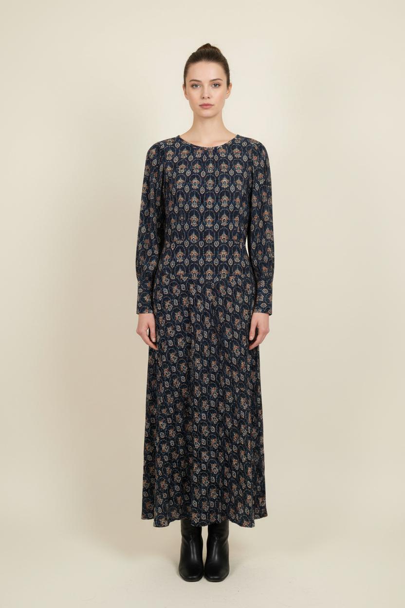 Robe Longue Bleue - Taille S/36