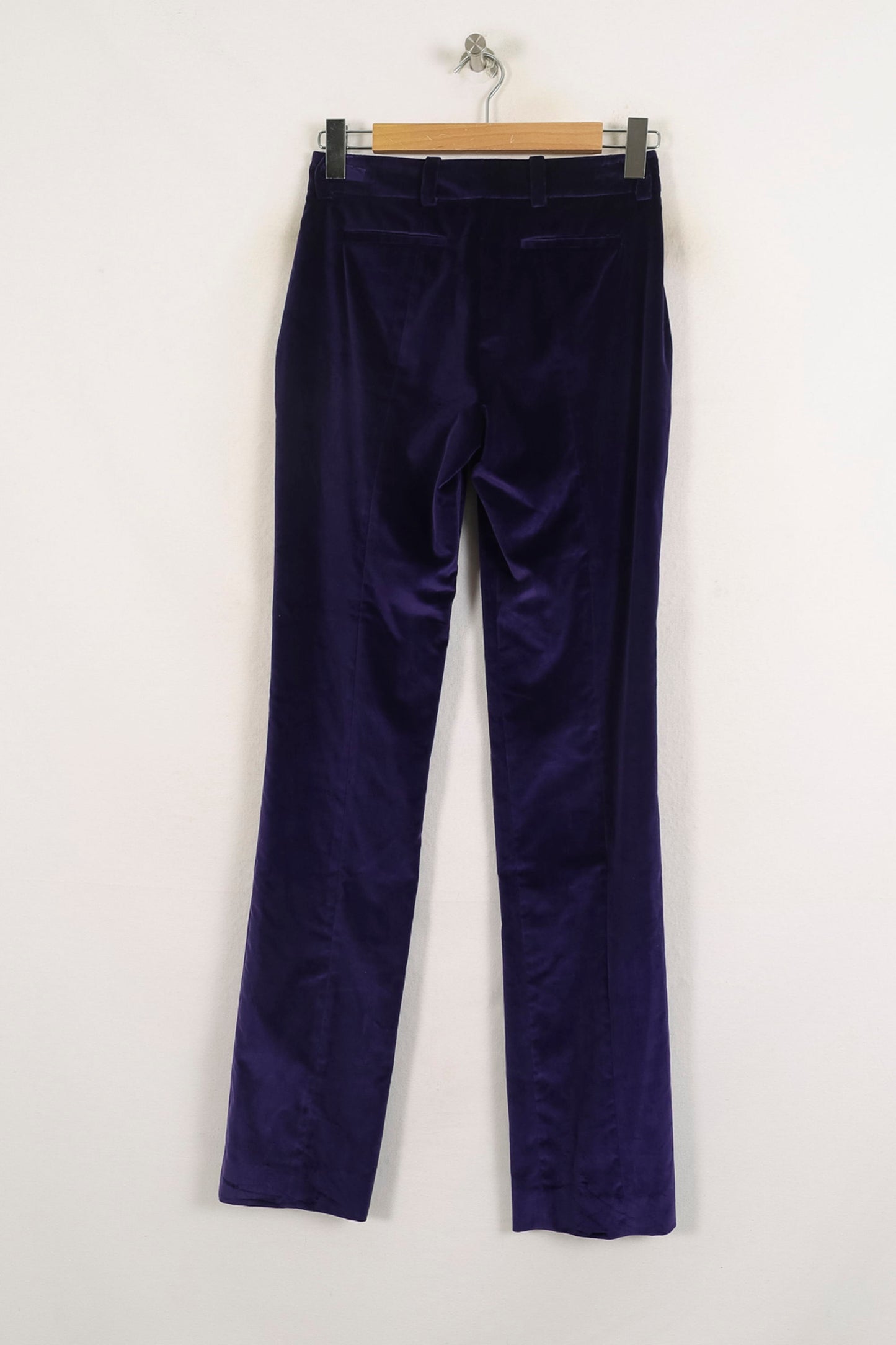 Pantalon Droit Violet - Taille S/36