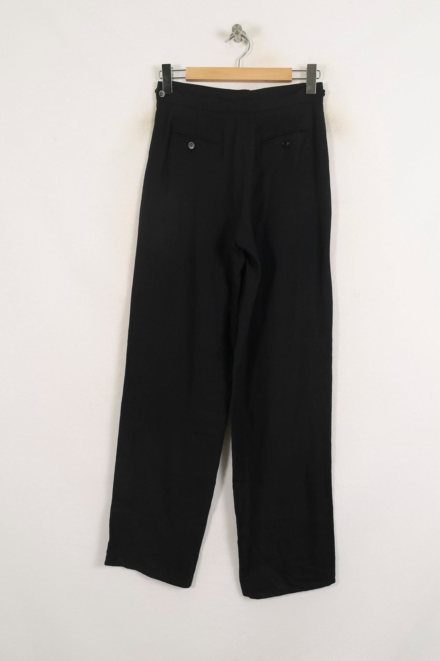 Pantalon Large Noir - Taille S/36