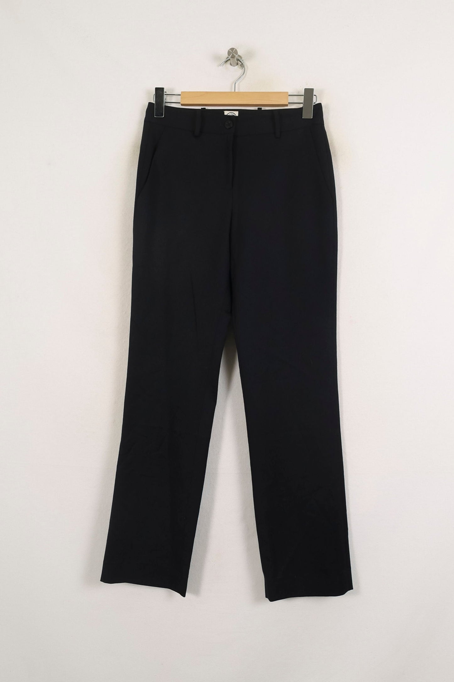 Pantalon Droit Noir - Taille S/36