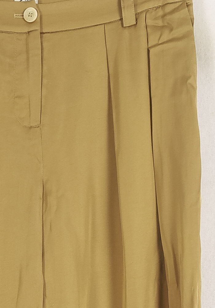 Pantalon Large Or - Taille S/36