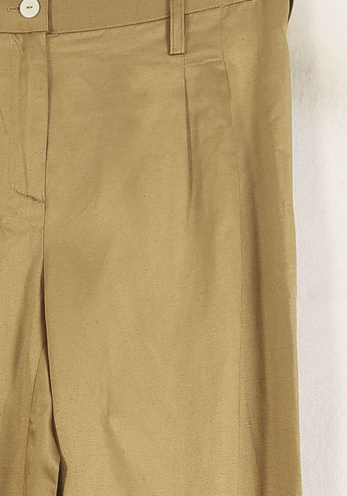 Pantalon Large Or - Taille S/36