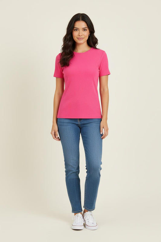 Tee-shirt Rose - Taille S/36