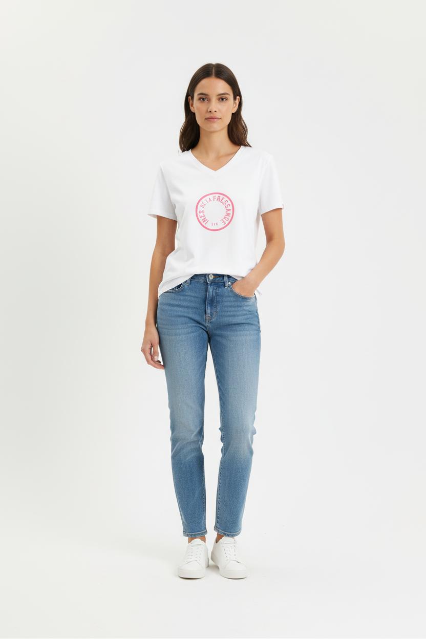 T-shirt blanc - Taille S/36