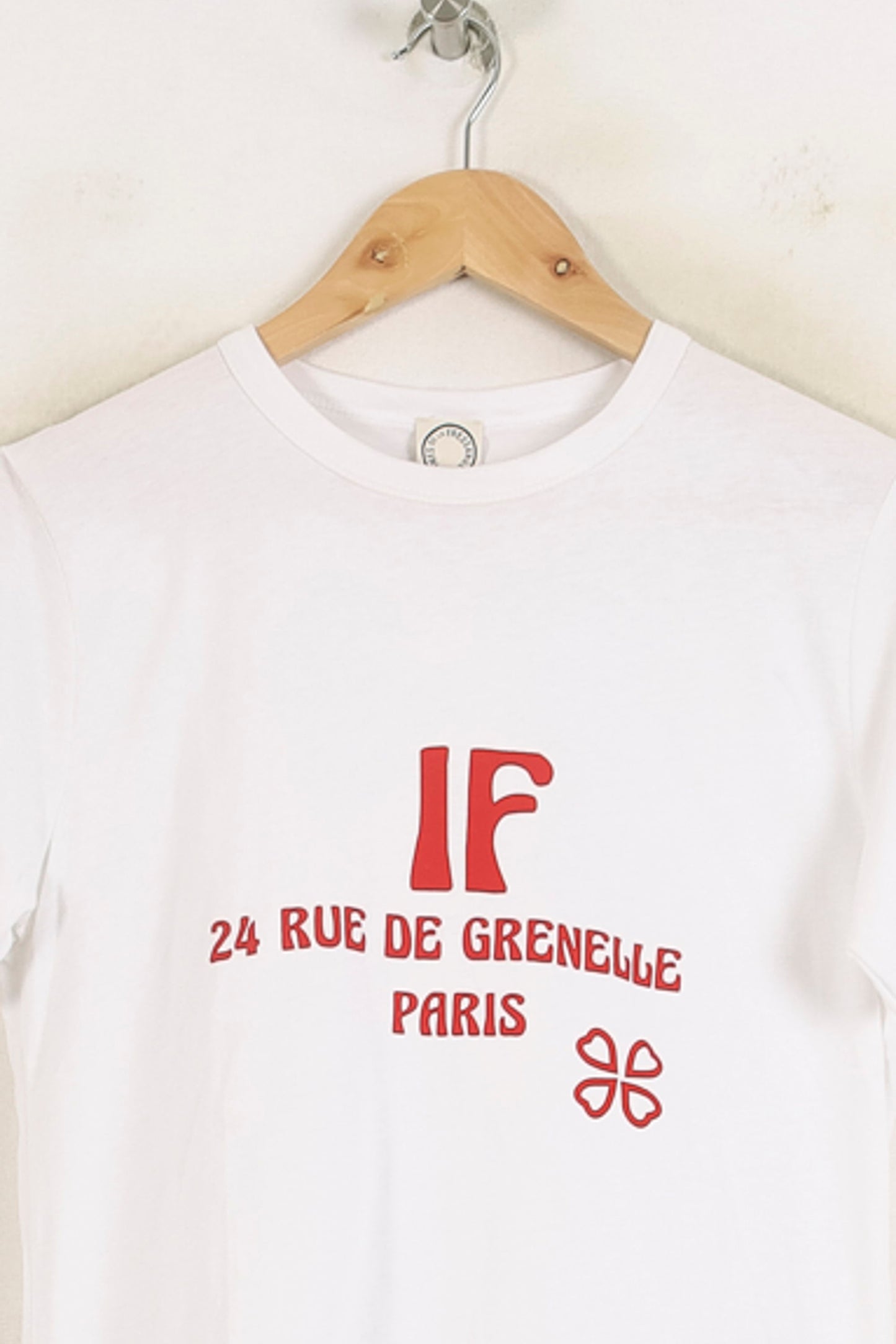 Tee-shirt Blanc et Rouge - Taille S/36