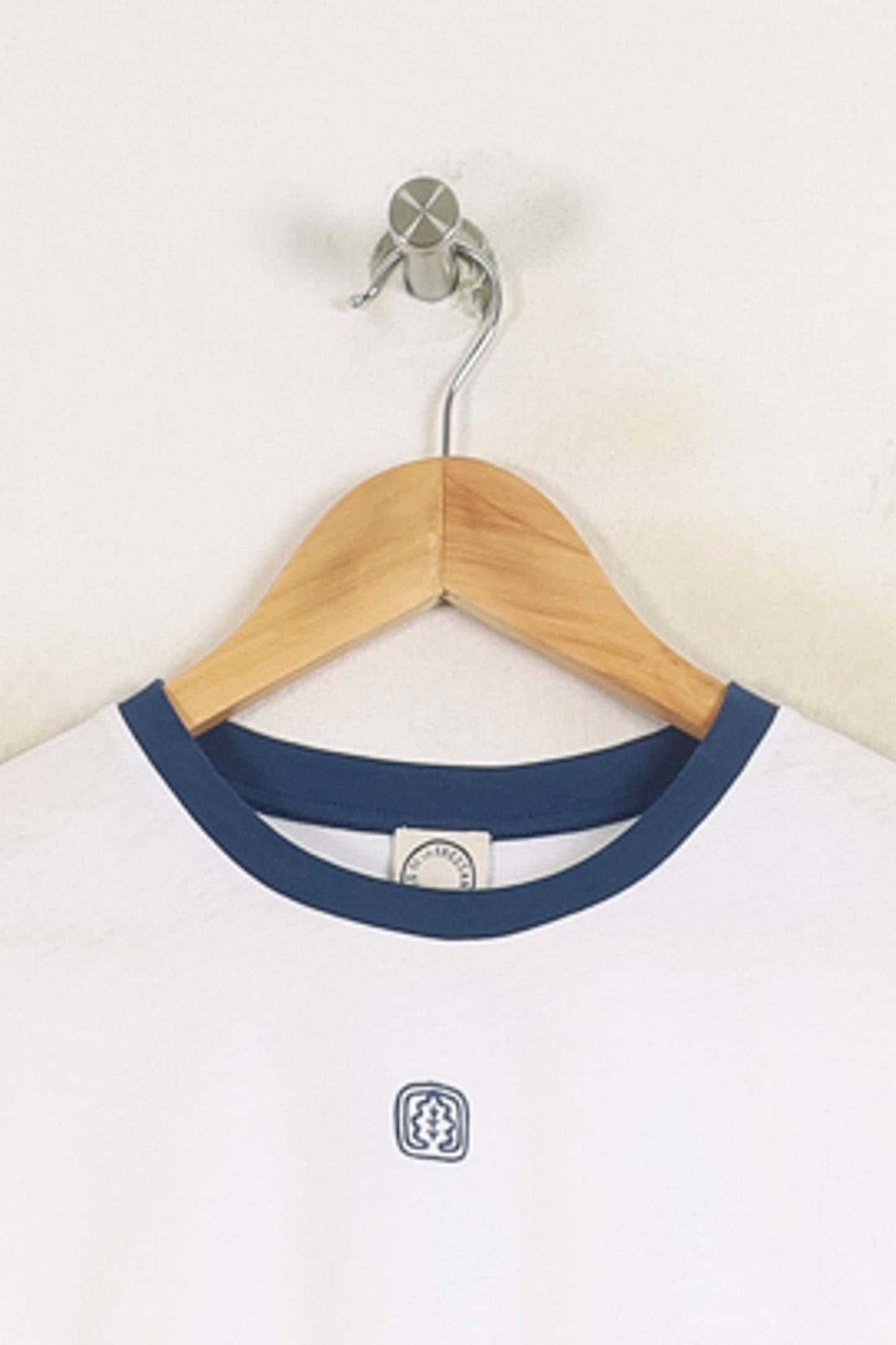 Tee-shirt Blanc et Bleu - Taille S/36