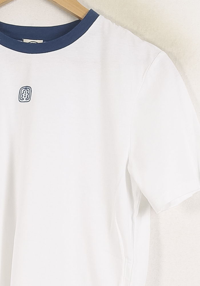 Tee-shirt Blanc et Bleu - Taille S/36