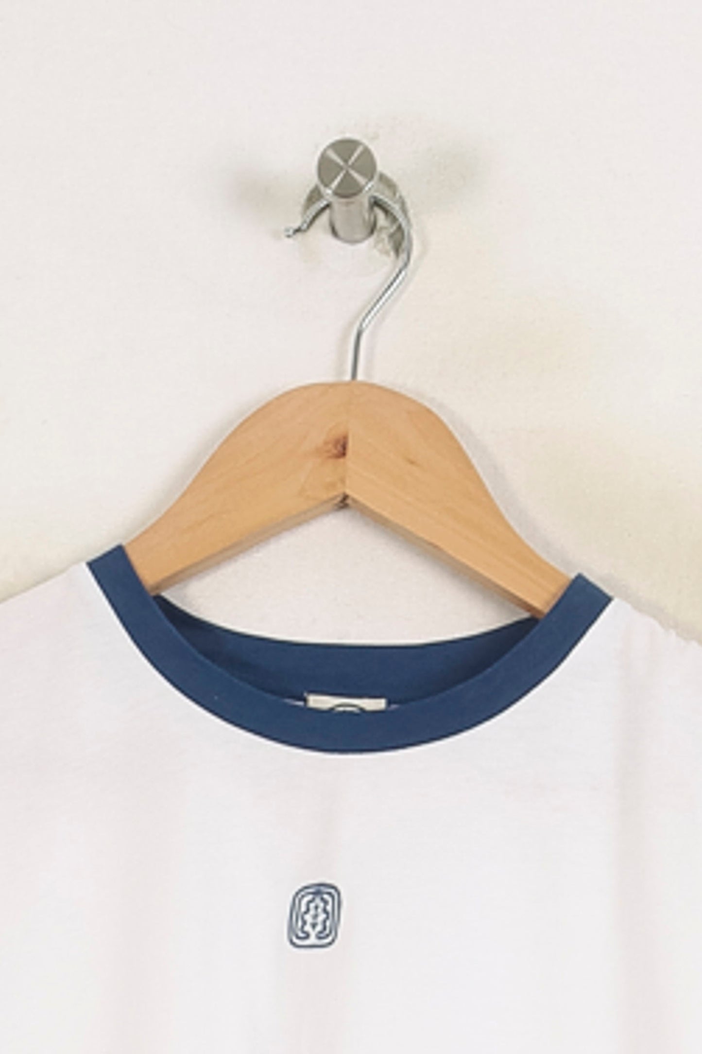 Tee-shirt Blanc et Bleu - Taille S/36