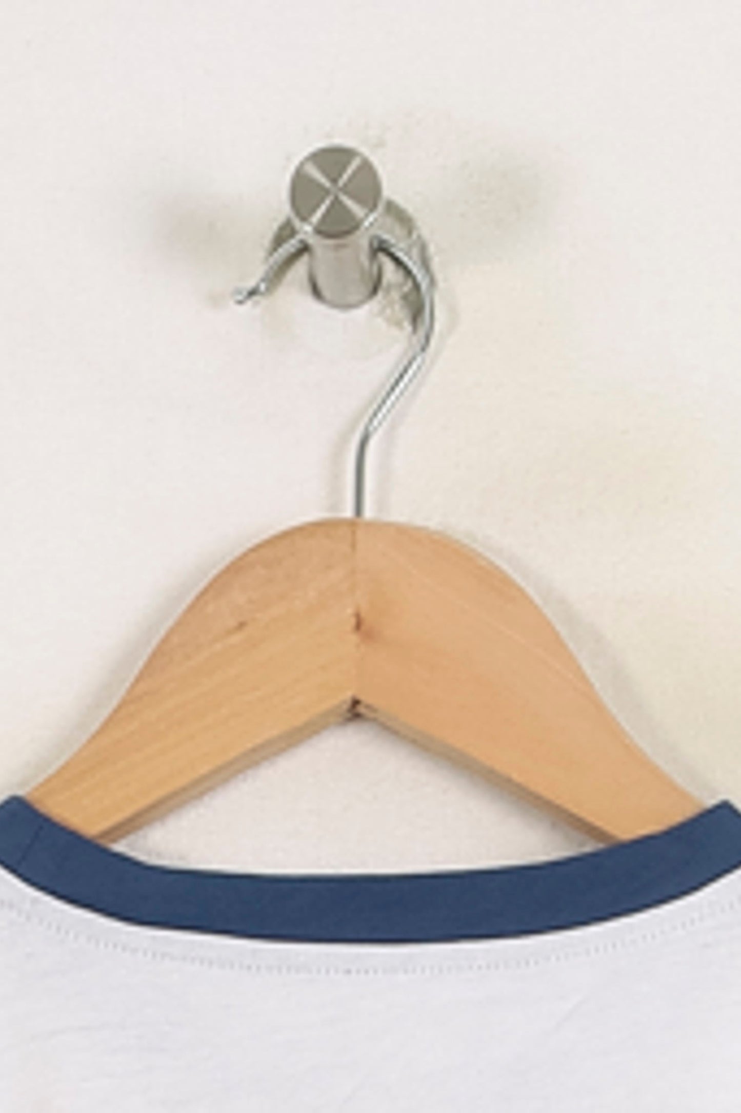 Tee-shirt Blanc et Bleu - Taille S/36