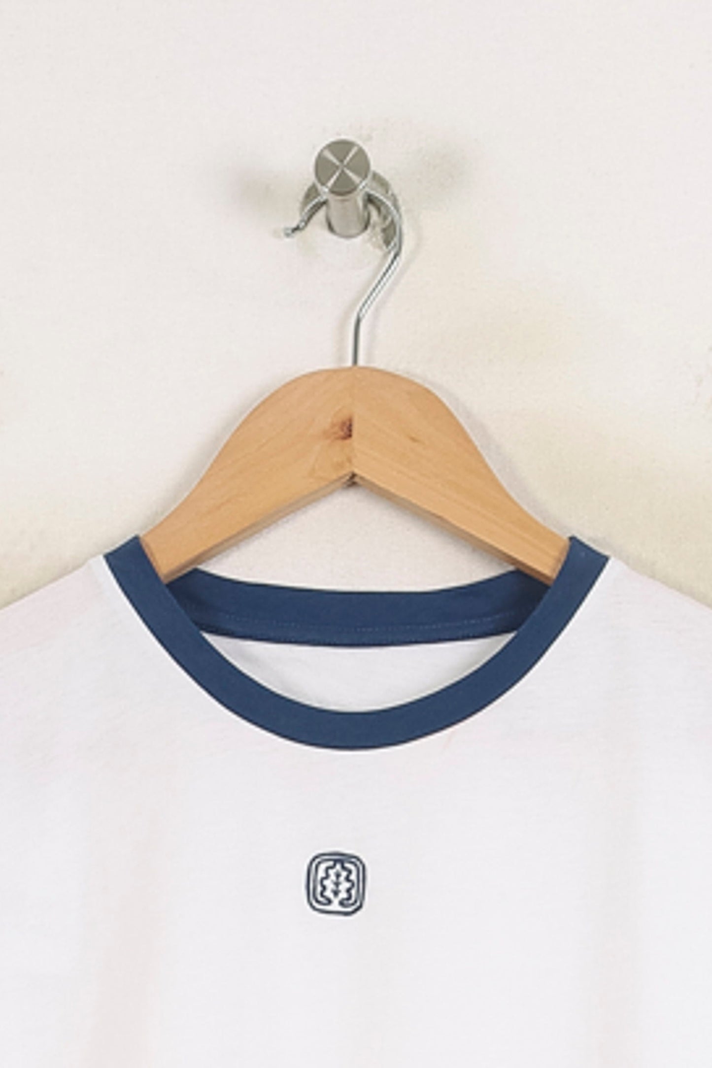 Tee-shirt Blanc et Bleu - Taille S/36