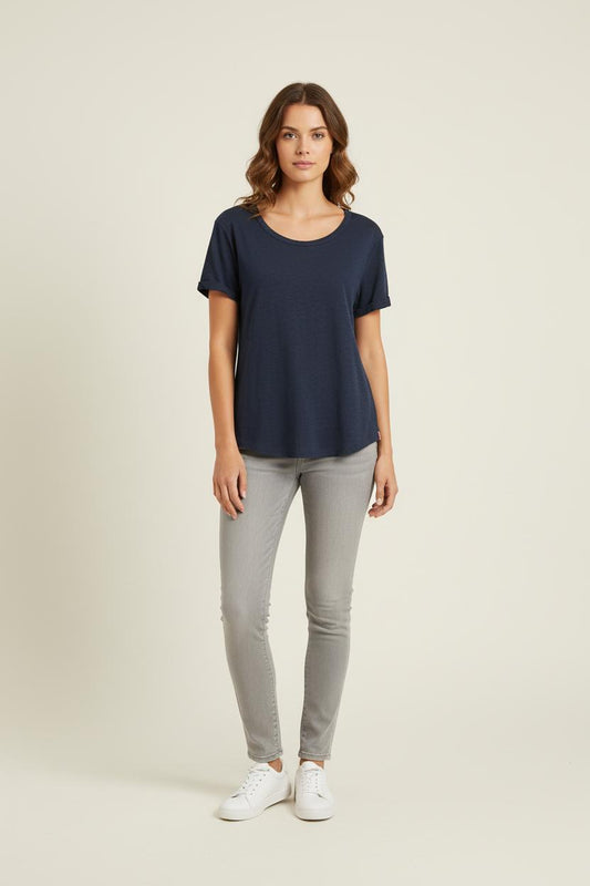 Tee-shirt Bleu - Taille S/36