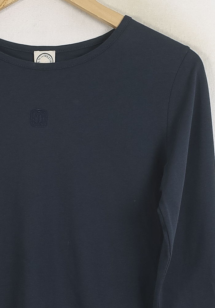 Tee-shirt Manches Longues Bleu - Taille S/36