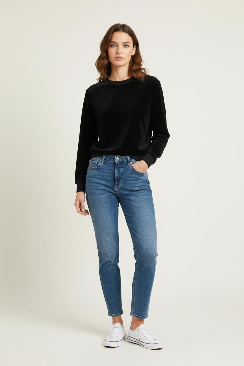 Sweat Noir - Taille S/36