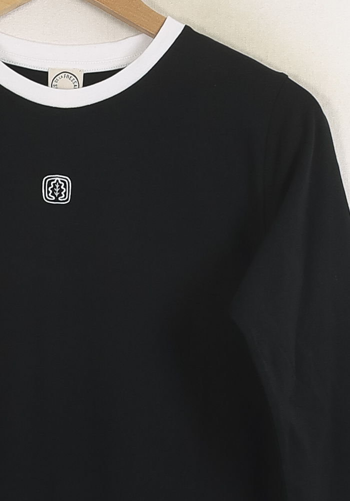 Robe T-shirt Noire et Blanche - Taille S/36