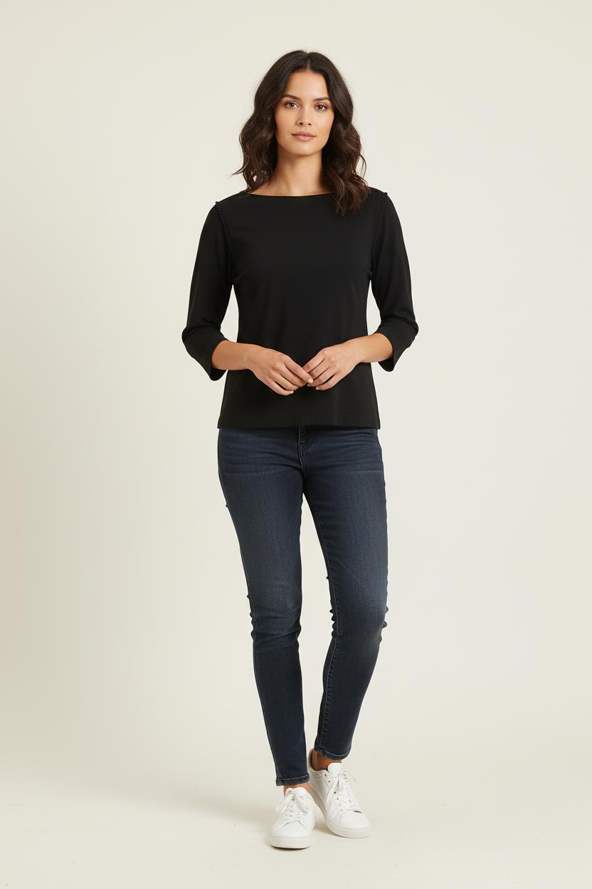 Tee-shirt Noir - Taille S/36