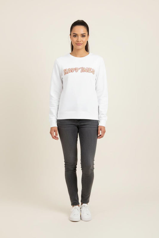 Sweatshirt Blanc - Taille L/40