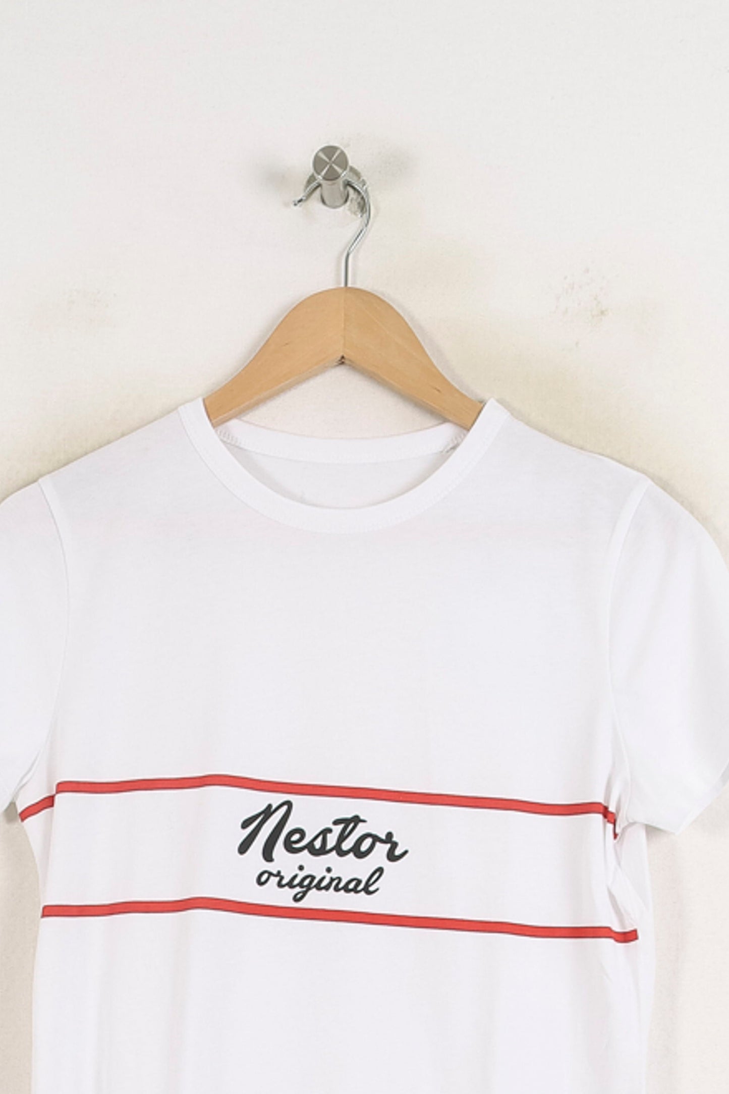 Tee-shirt Blanc et Rouge - Taille S/36