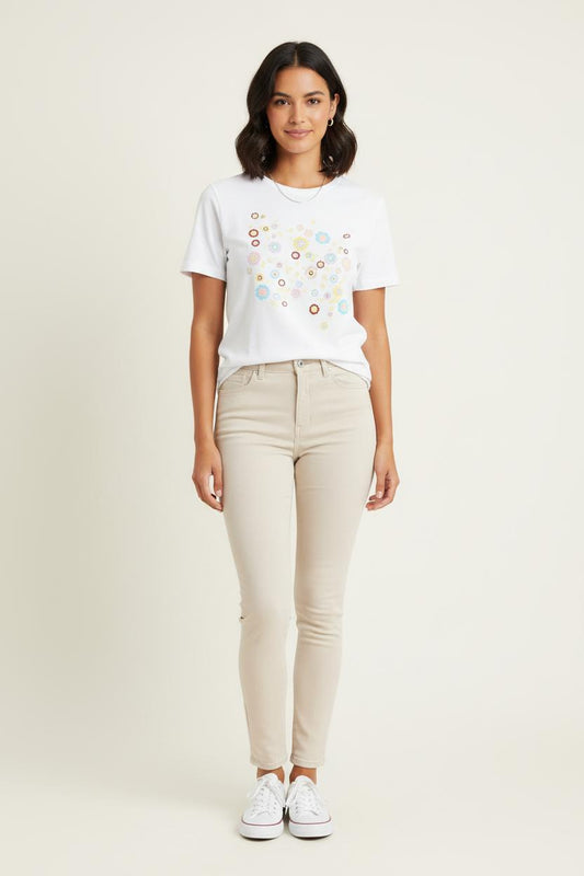 Tee-shirt Blanc - Taille S/36