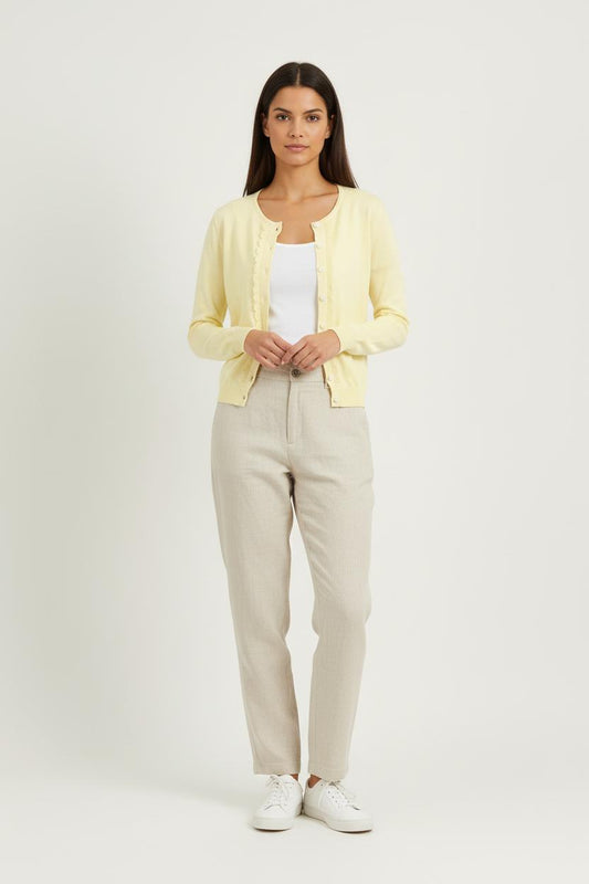 Cardigan Jaune - Taille S/36