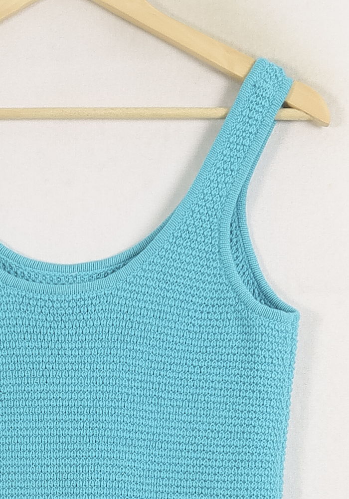 Robe Sans Manches Bleue - Taille S/36