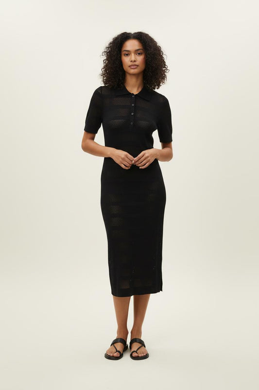 Robe Polo Noire - Taille S/36