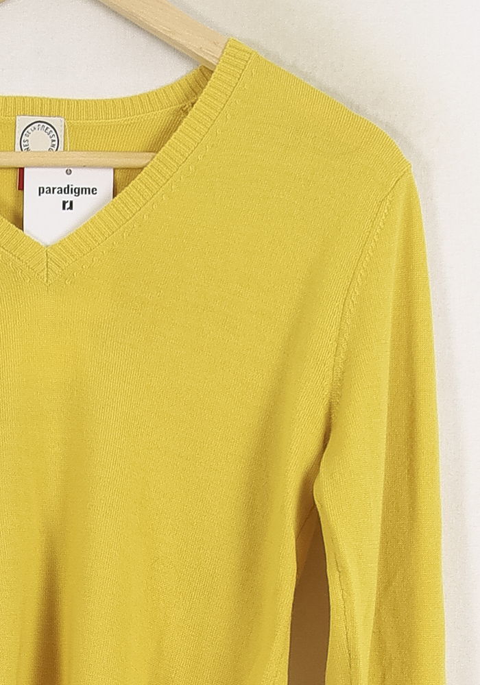 Pull Jaune - Taille S/36