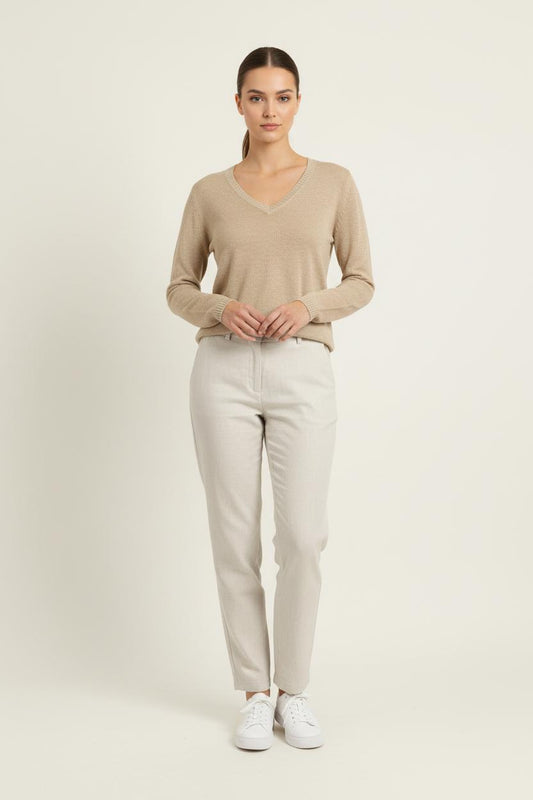 Pull Beige - Taille S/36