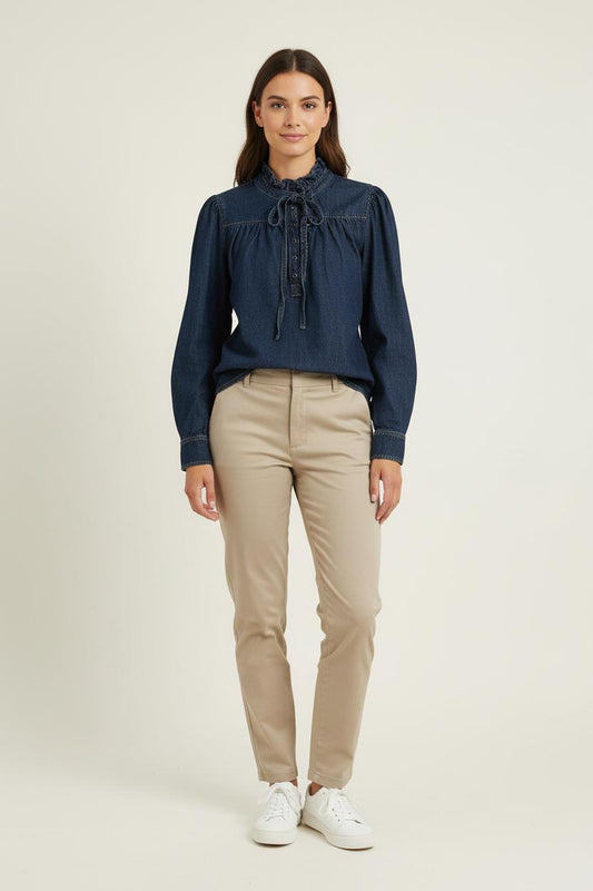 Blouse Bleue - Taille L/40