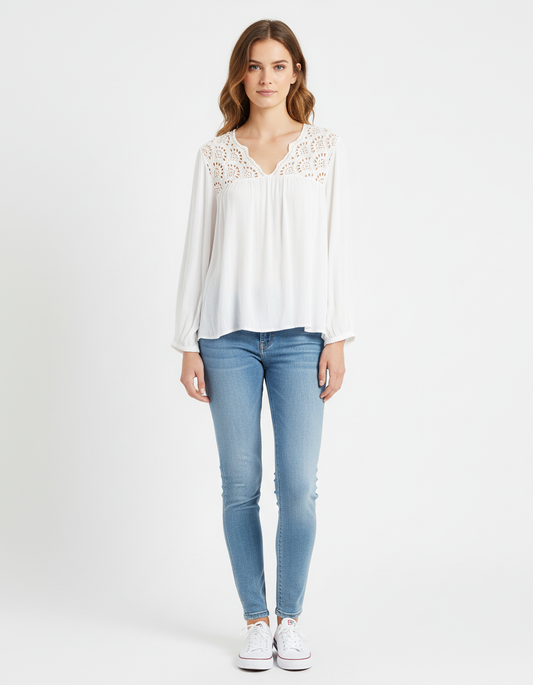 Blouse Blanche - Taille M/38