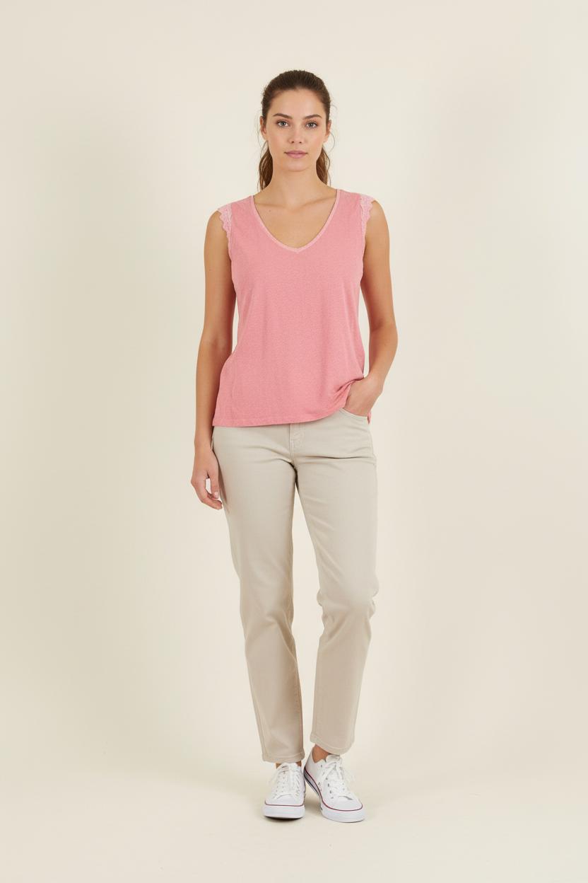 Débardeur Rose - Taille XXL/44