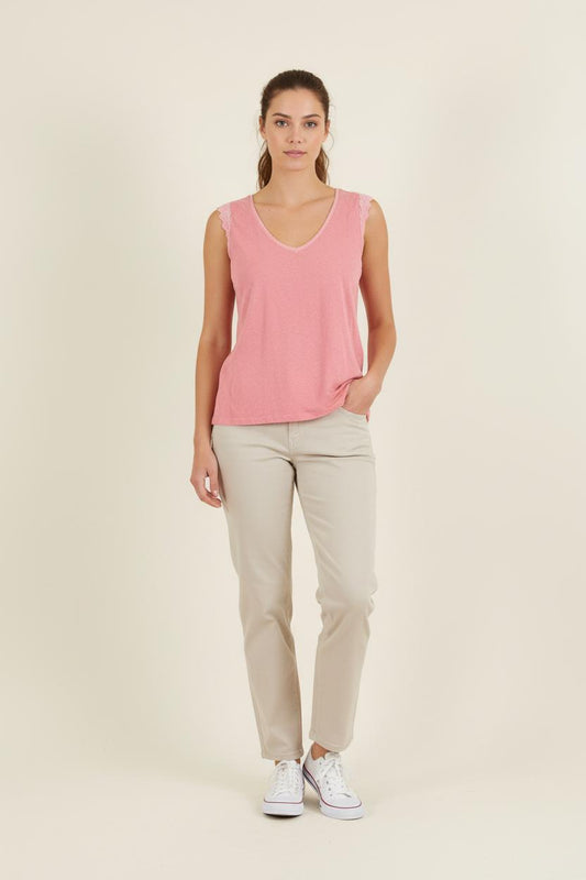 Débardeur Rose - Taille XXL/44