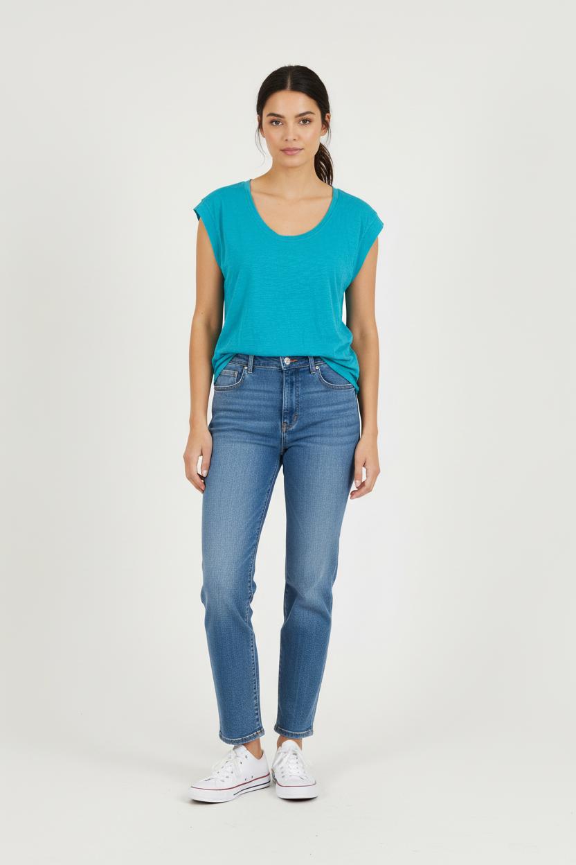 Tee-shirt Bleu - Taille XL/42